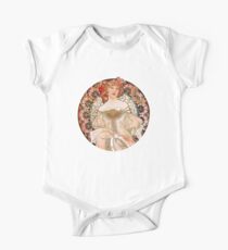Alphonse Mucha: Art Nouveau Beauty One Piece - Short Sleeve