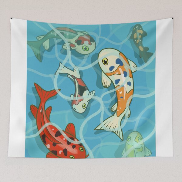 Item preview, koi fish 2 designed and sold by lolatheartist.