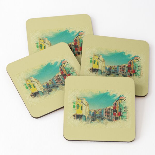 Item preview, Scene from Venice designed and sold by gooddesignart.