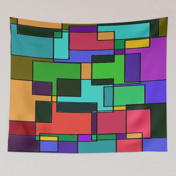 Item preview, rectangle doodle designed and sold by Aesthetic-Draw.