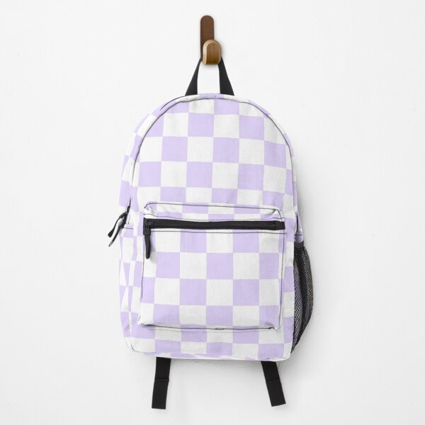 Item preview, Aesthetic Pastel Purple Checkered Pattern designed and sold by STAR10008.