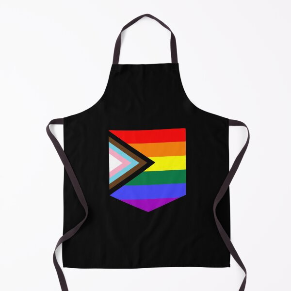 Item preview, Progress Pride Faux Pocket designed and sold by SimplyPride.