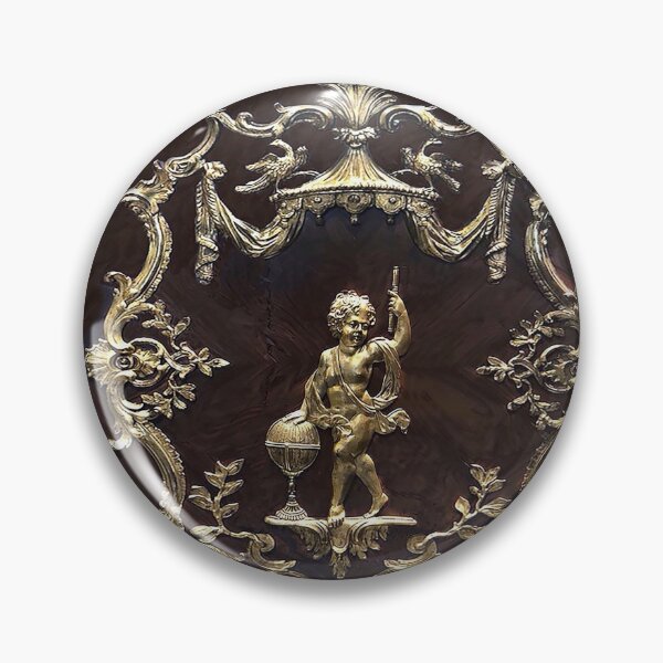 Item preview, Gilded Bronze Baroque Cupid with Globe designed and sold by ricoflinn.