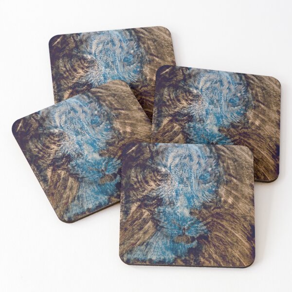 Item preview, Blue Frost Tiger designed and sold by Jennifer Guajardo.