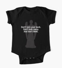 Weeping Angel Warning One Piece - Short Sleeve