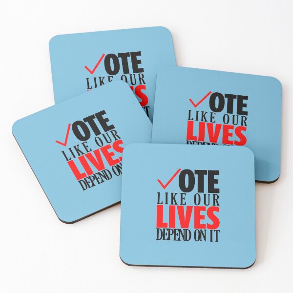 Item preview, Vote Like Our Lives Depend On It | Go Vote T-Shirt | Gift for Voters | Election | Voting | First Time Voters | Politics | Unisex - Men & Women's Tee designed and sold by shaunshirts.