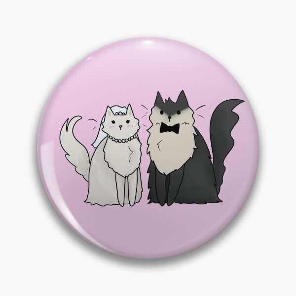Item preview, Pessimistic Cats - Holy Meow-trimony designed and sold by Tsuki’s Corner.