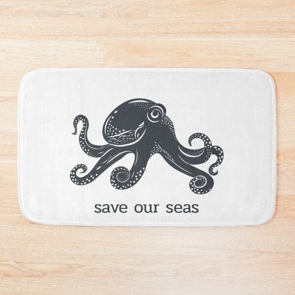 Artikelvorschau, Rette unsere Meere, Octopus entworfen und verkauft von ecodesignco.