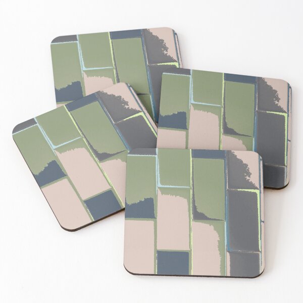 Item preview, Patterned Tile - Earth Palette designed and sold by gallantgiraffe.