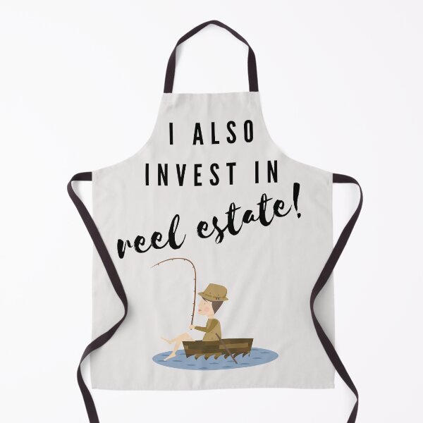 Aperçu de l'œuvre J'investis également dans Reel Estate (noir) créée et vendue par 2HShop.