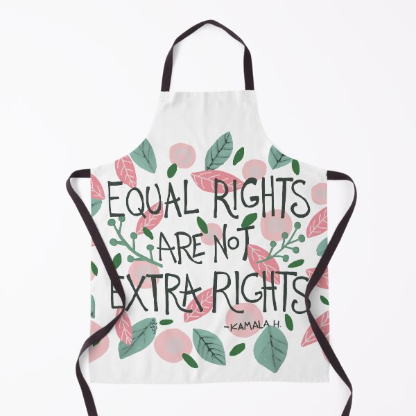 Item preview, EQUAL RIGHTS ARE NOT EXTRA RIGHTS (white background) designed and sold by Cindy Shakuri.