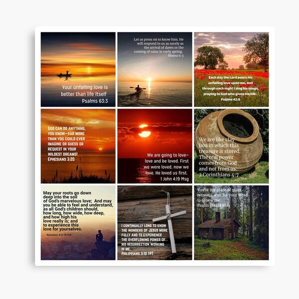Item preview, BIBLE ART COLLAGE designed and sold by Biblecafe.