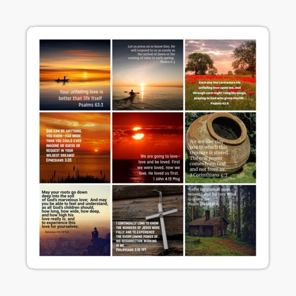 Item preview, BIBLE ART COLLAGE designed and sold by Biblecafe.