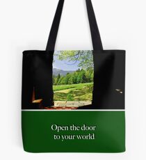 National Trust "open the door to your world" Tote Bag