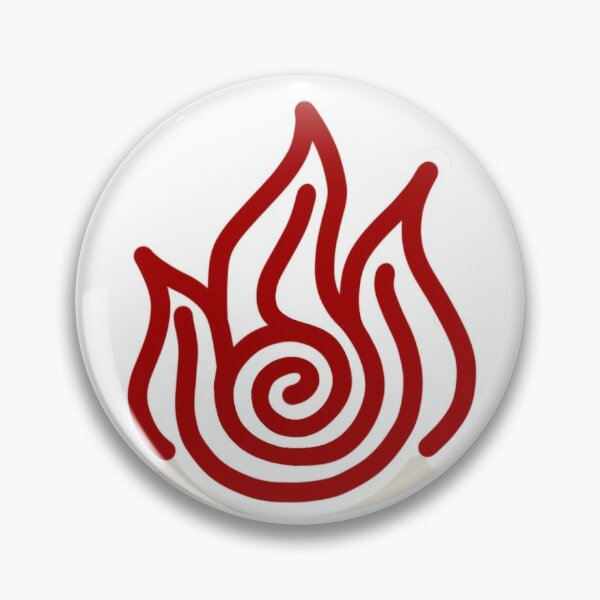 ATLA fire symbol / fire nation logo Pin