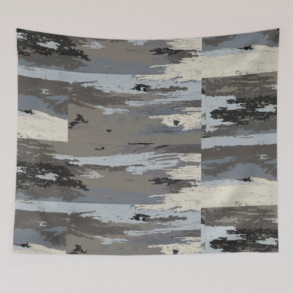 Item preview, Patterned Wood - Neutral Blue Palette designed and sold by gallantgiraffe.