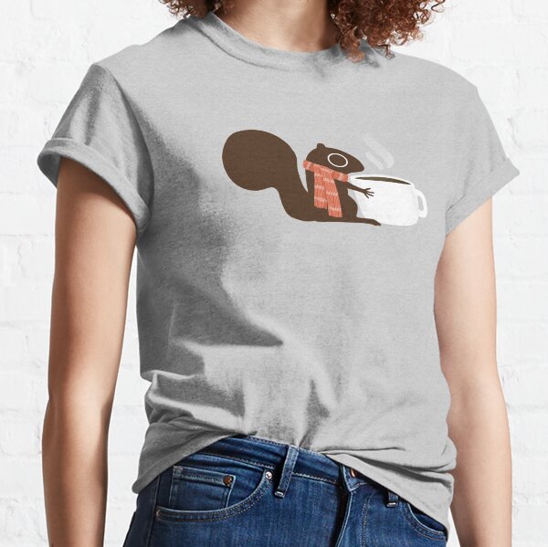 Squirrel Coffee Holiday Classic T-Shirt