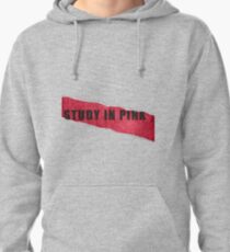A Study in Pink fan poster Pullover Hoodie