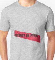 A Study in Pink fan poster Unisex T-Shirt