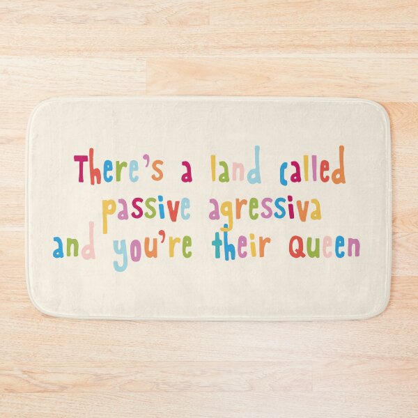 Item preview, Land called passive agressiva designed and sold by holbytv.