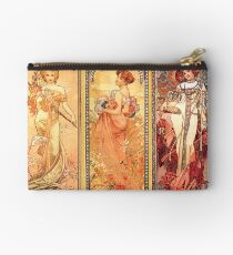 Alphonse Mucha: Art Nouveau Triptych Studio Pouch