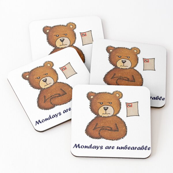 Item preview, Mondays are unbearable designed and sold by IsyPuttrus.