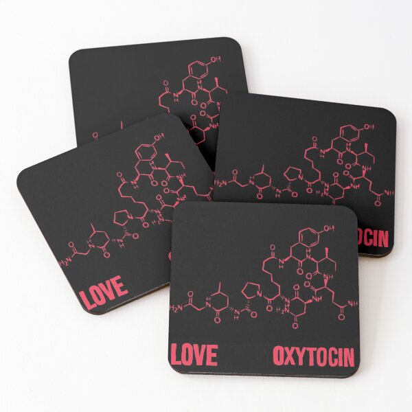 Item preview, love - oxytocin - chemical structure designed and sold by jasleenM.