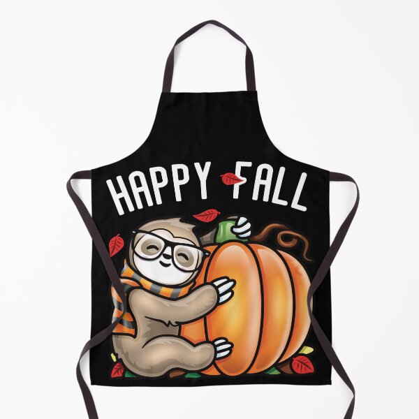 Item preview, Happy Fall Cute Sloth and Pumpkin designed and sold by pablomendoza.