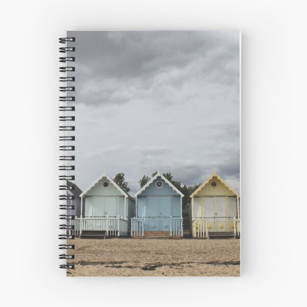 Item preview, Mersea Island Beach huts on a misty day designed and sold by Emma  Amies.