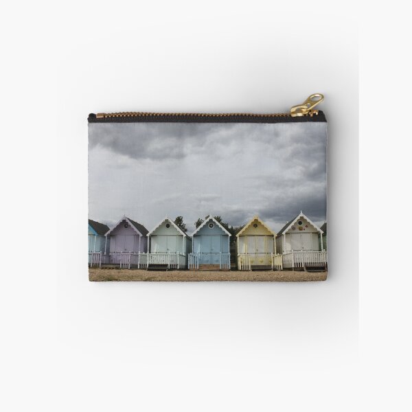 Item preview, Mersea Island Beach huts on a misty day designed and sold by Emma  Amies.