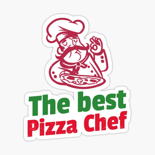 The Best Pizza Chef Sticker