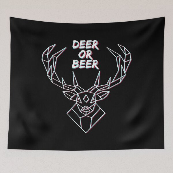 Item preview, Beer deer geometric gift idea designed and sold by Argentini.