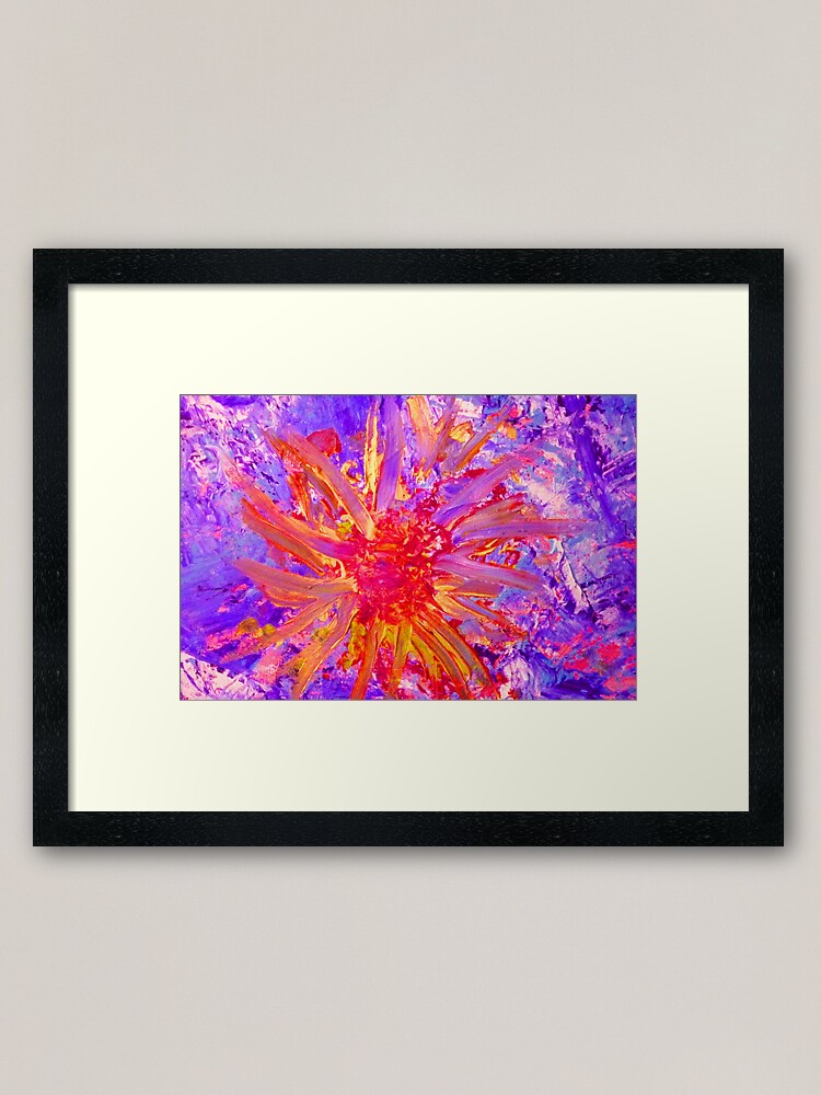 Alternate view of JOY! Framed Art Print
