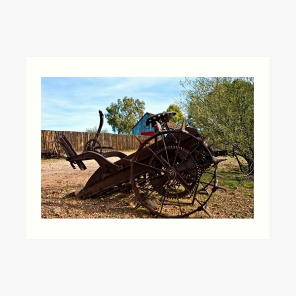 Farming Days are Done Art Print