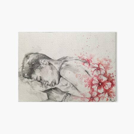 Item preview, Portrait with flowers designed and sold by Kartira.