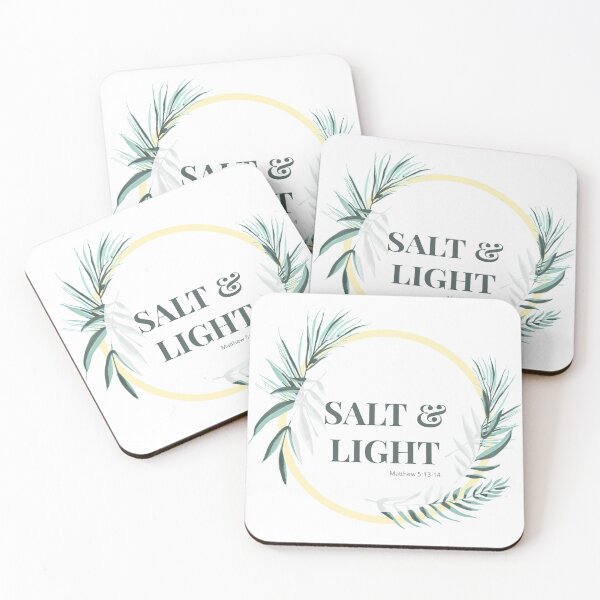 Item preview, Salt and Light Matthew 5:13-14 designed and sold by Katherine Winner.