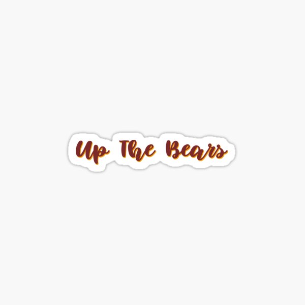 Up the bears Sticker