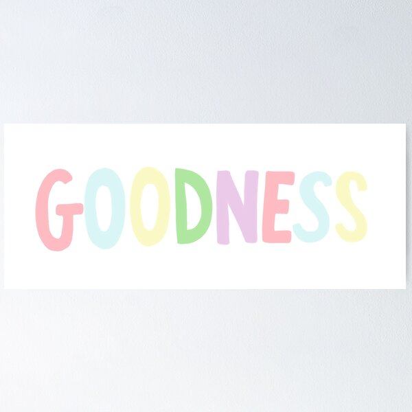 Item preview, White - Colorful Goodness - Fruit of the Spirit designed and sold by Jellie's Pics.
