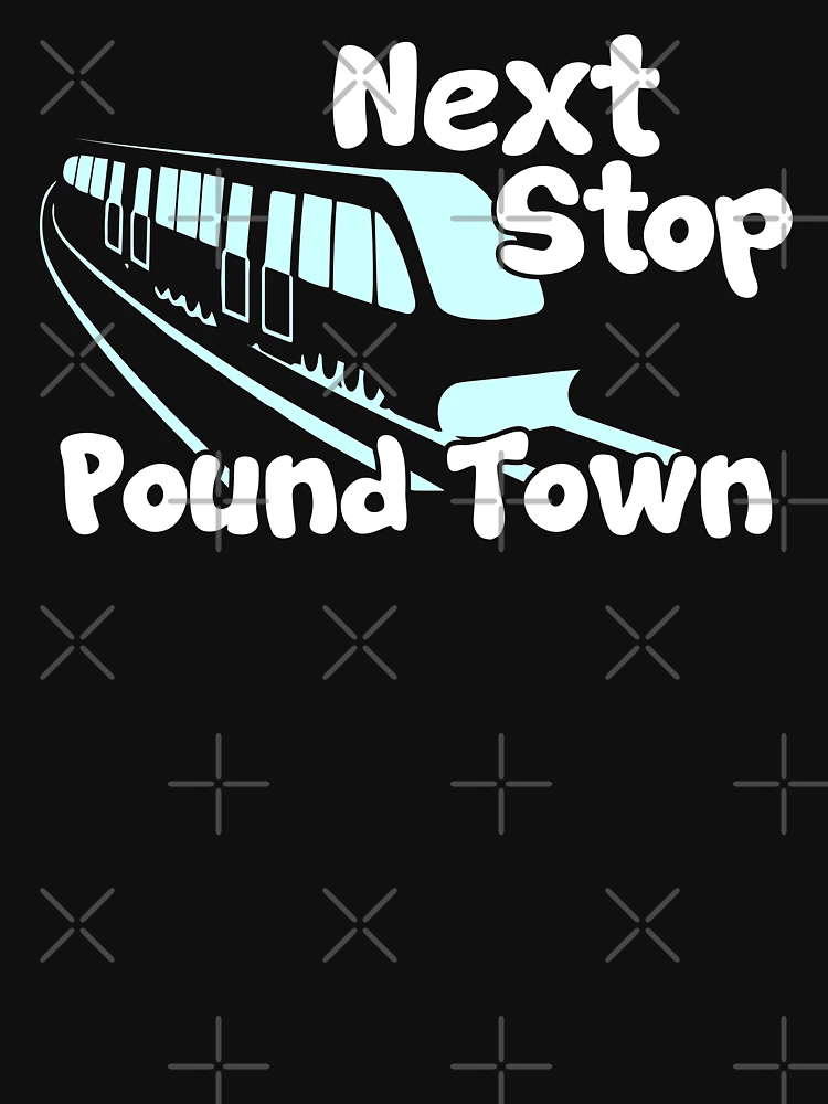 2 Tickets to Pound Town Cotton Tee Black / M