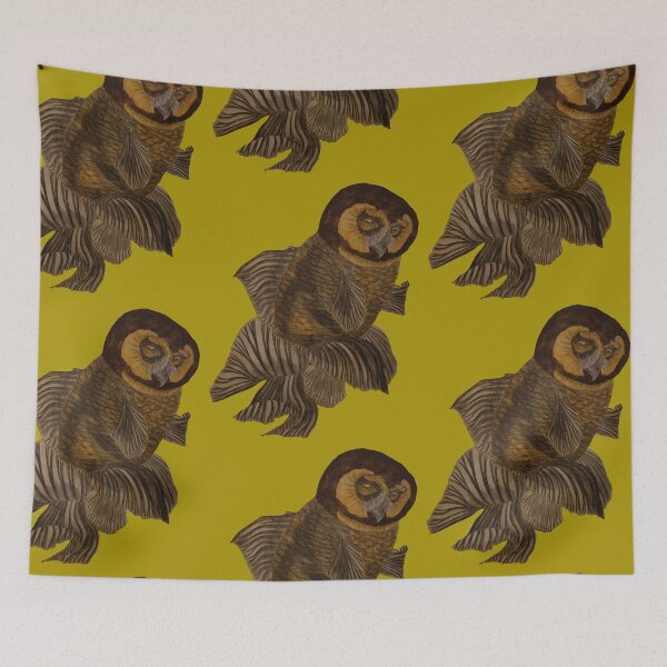 Item preview, Owl Goldfish designed and sold by onyxoracle.