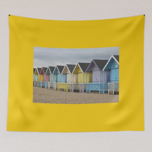 Item preview, Bright beach huts at Mersea Island designed and sold by Emma  Amies.