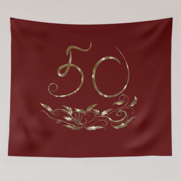 Item preview,  50th Birthday  -  GIFT- Men Women   - Vintage t shirt Severel color designed and sold by Galina Kostyaeva.
