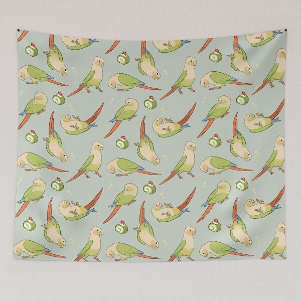 Item preview, Cheeky conures - Cinnamon colors designed and sold by beeper-art.
