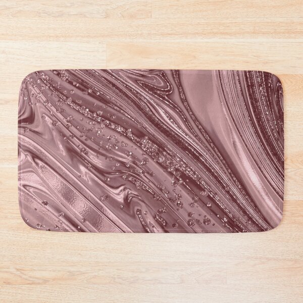 Item preview, Rose Gold Liquid Metal with Sparkle Texture designed and sold by WisdomInspired.