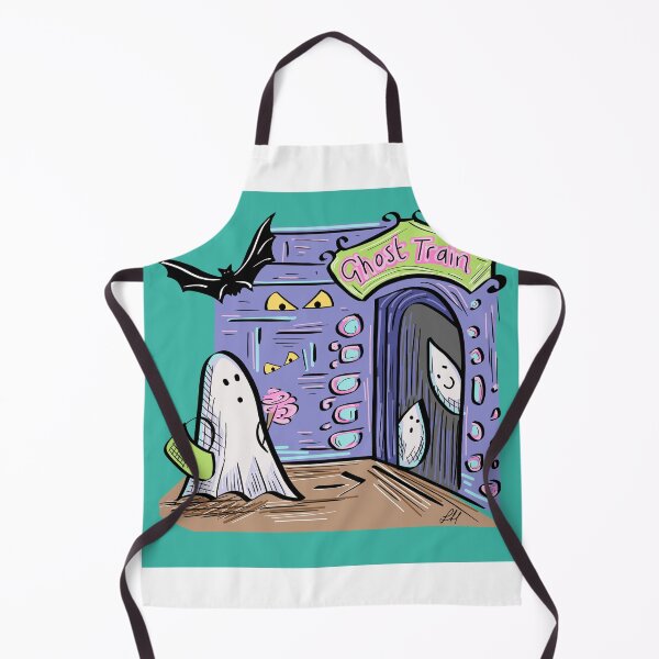 Item preview, Ghost Train funfair designed and sold by ArtbyPriscilla.
