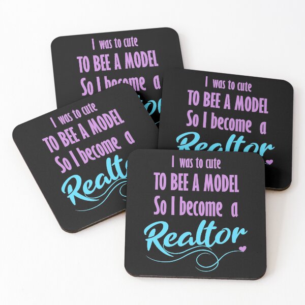 Item preview, Realtor to cute to bee a model designed and sold by likebakerdo.