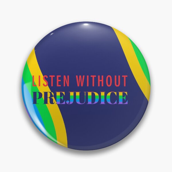 Item preview, Listen without prejudice designed and sold by designdroplet.