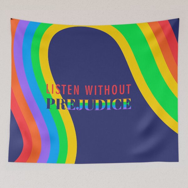 Item preview, Listen without prejudice designed and sold by designdroplet.