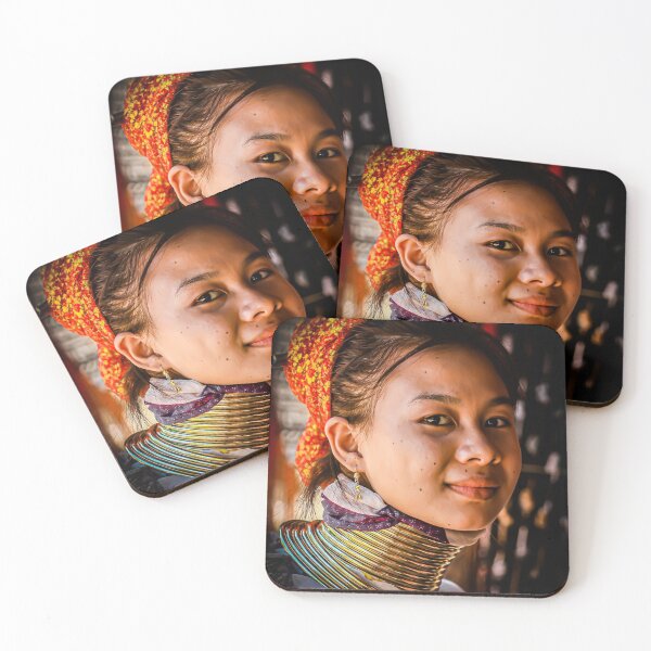 Item preview, Young woman, Karen Longneck tribe designed and sold by nfieldin.