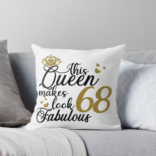 Item preview, This queen makes 68 look fabulous designed and sold by mintandbeer.